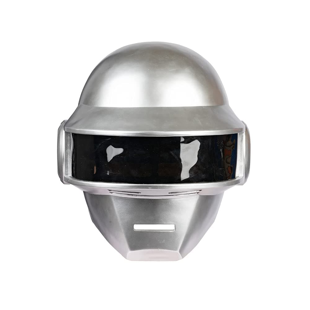 Punk Helmet Cosplay Adult Resin Silver Mask Helmet Punk Style Costume Halloween Prop