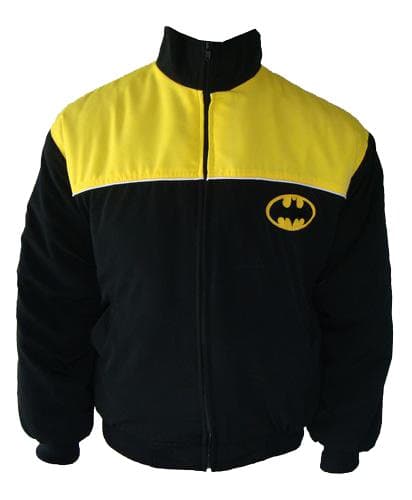 Embroidery Logic Batman Jacket Yellow and Black