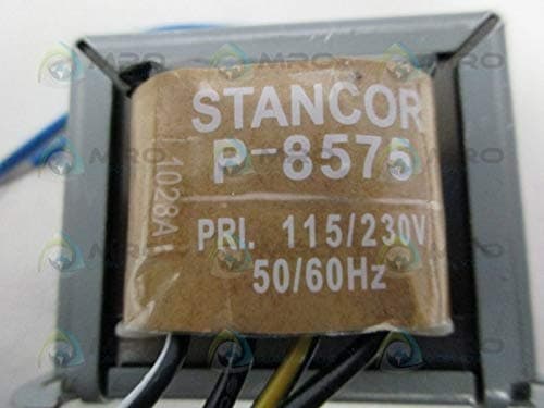 STANCOR P-8575 FREQUENCY RANGE:50HZ / 60HZ, CURRENT RATING:1A, POWER TRANSFORMER, SECONDARY VOLTAGES:24V, TRANSFORMER TERMINALS:WIRE LEADED, CHASSIS MOUNT TRANSFORMER TYPE:ISOLATING, WINDING TYPE:SING