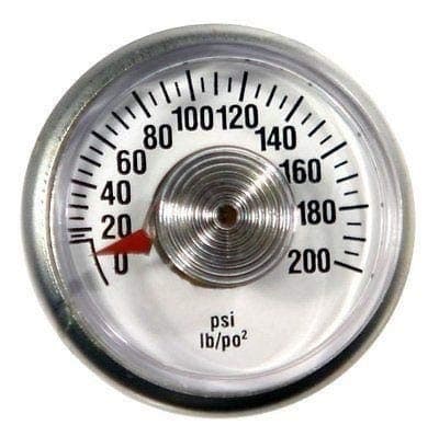 PG14 Emglo Air Compressor Gauge 1-1/2" 200psi 1/4" NPT Jenny