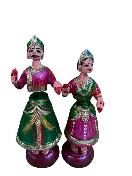 Sponsored Ad - DancingDoll-Home Decor and Gift-Couple-9inch(Pink Green)