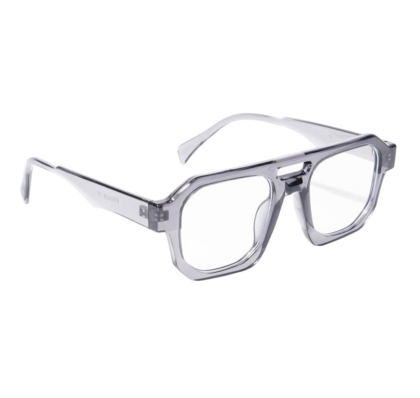 EYEJACK by Voyage Shine Black Square Eyeglasses for Men & Women