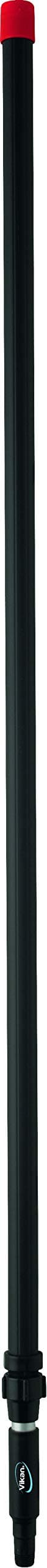 Vikan 297552 Aluminium Telescopic Handle, Black, 32 mm Diameter, 1575 mm Length, 278 x 3.2 x 3.2 cm