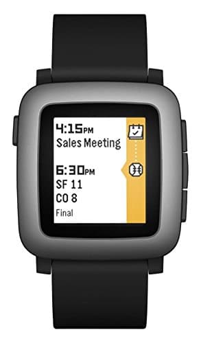 Pebble Technology Corp Time 501-00020 Smartwatch (Black)