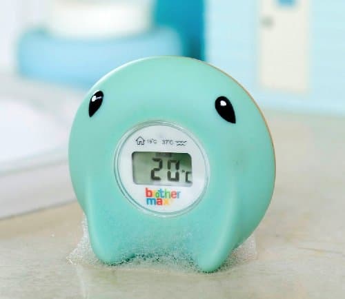Brother Max Ray Baby Bath and Room Digital Thermometer Toddler Bathtime Safety Best Seller Fast Shipping Ship Worldwide from Heng Heng Shop