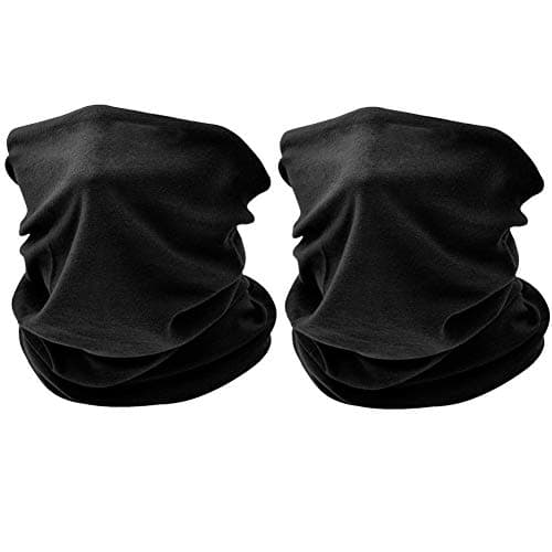 Outdoor Face Mask - Perfect for Motorcycle Riding, Skiing, Snowboarding, Fishing - Work as Sun Shield, Dust Mask, Neck Gaiter, Balaclava, Bandana - Breathable Seamless Microfiber