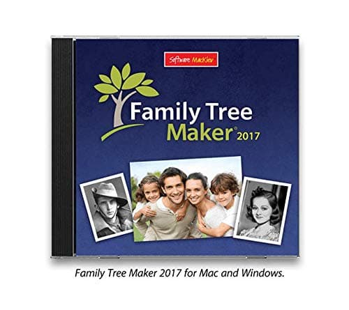 Family Tree Maker 2017 DVD - Win 7 &10 Mac 10.9