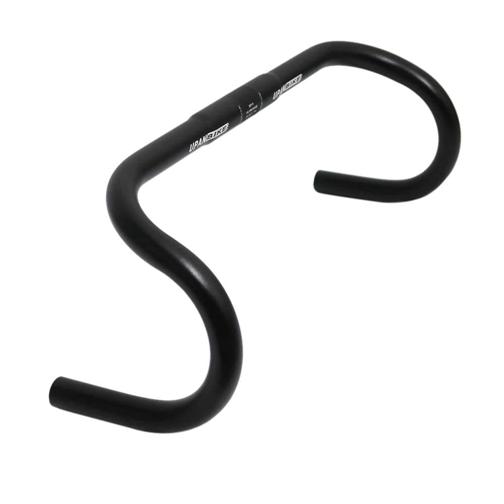 UPANBIKE Bike Handlebar Drop Bar Bent Handlebar Aluminum Alloy 25.4mm 31.8mm For Fixed Gear Bike Road Bicycle BMX Bike