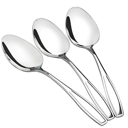 Pekky 8 Pieces Stainless Steel Buffet Serving Spoons
