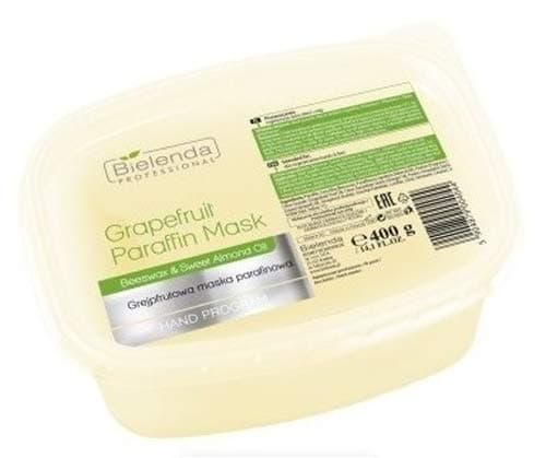Bielenda Professional Grapefruit Paraffin Hand Mask with Beeswax and Sweet Almond Oil 400g