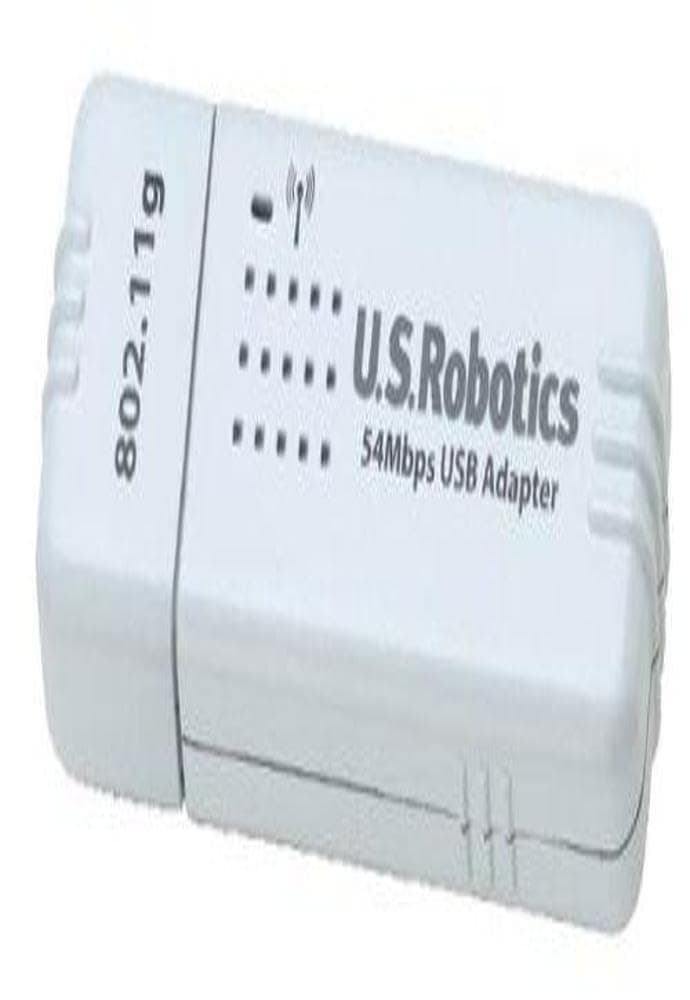 US Robotics 802.11g 54 Mbps USB Adapter - Network adapter - Hi-Speed USB - 802.11b, 802.11g