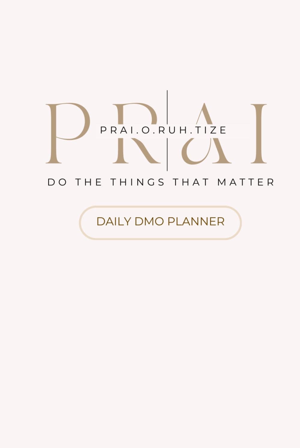 PRAI the DMO planner: For network marketers and social sellers