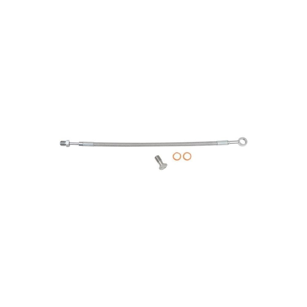 Goodridge Stainless Steel Braided Hydraulic Clutch Line Kit - 8in. Over Stock HD82127-1CCH+8
