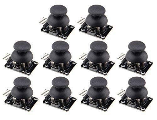 WMYCONGCONG 10 PCS Game Joystick Breakout Module Game Controller Replacement Joystick Control Stick Compatible with PS2 Arduino Raspberry Pi