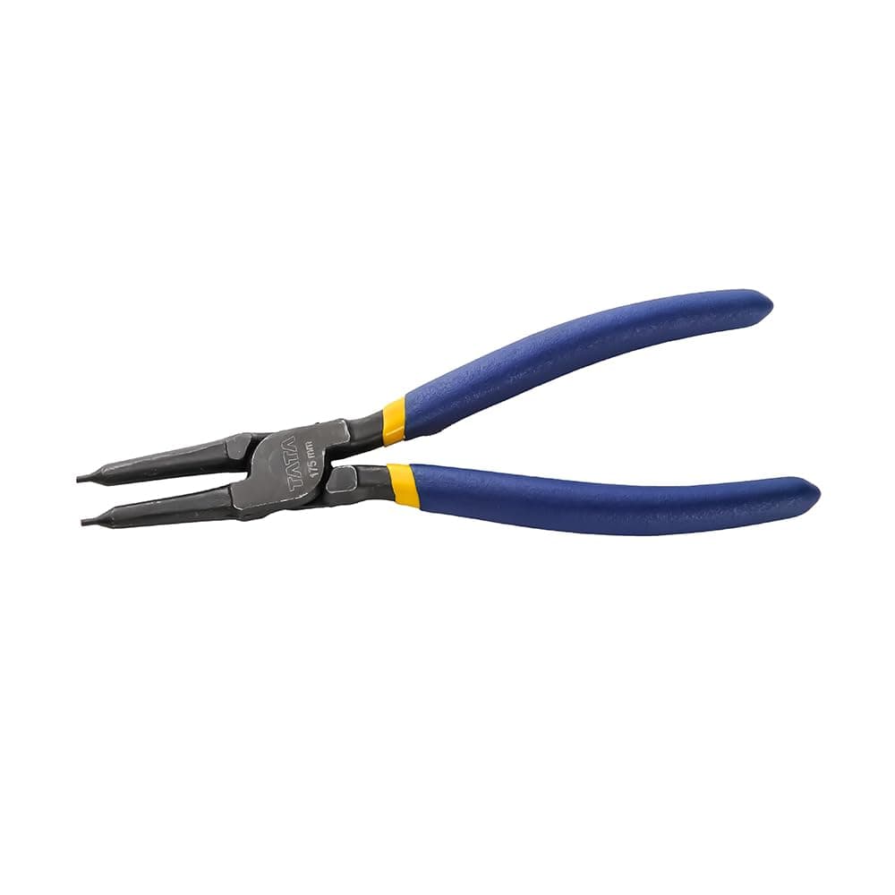 TATA Agrico Internal Straight, Circlip Plier (7-Inch, Black)