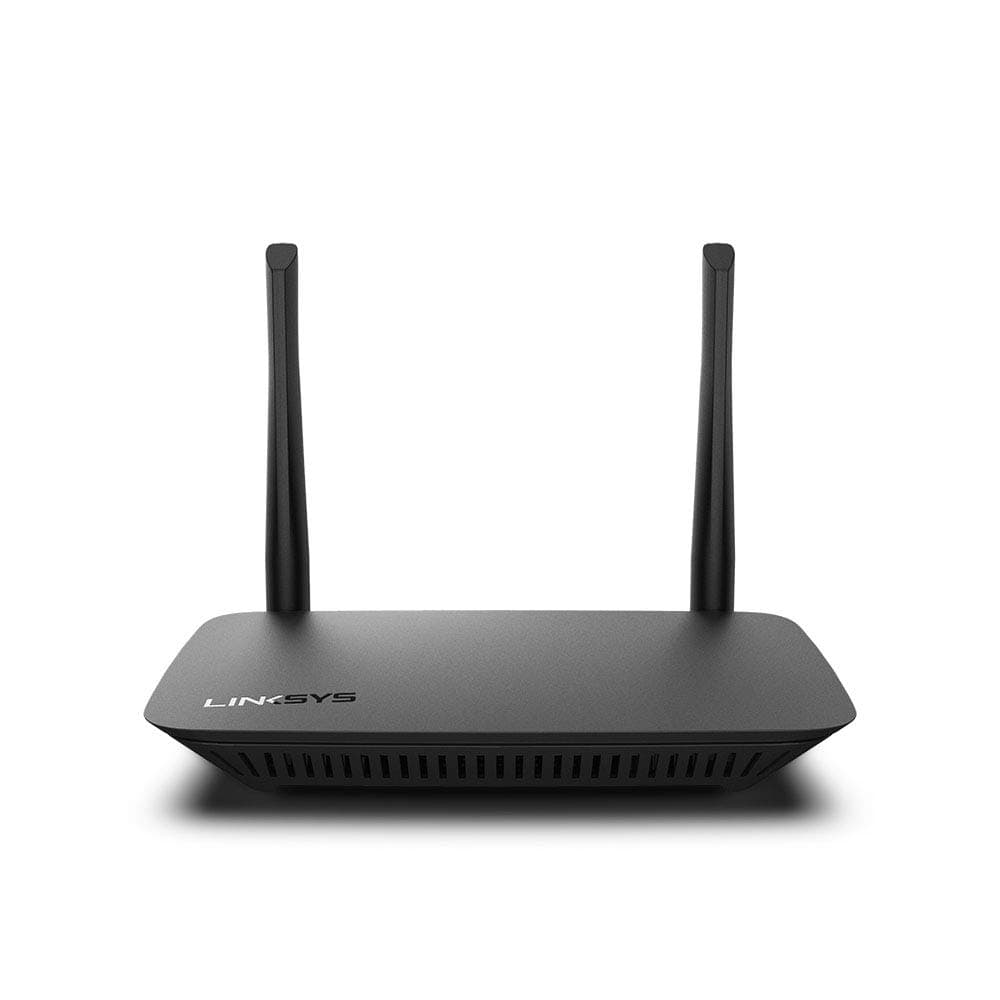 Linksys E5400 Wi-Fi 5 Router Dual-Band (Fast Wireless Router, AC1200, 4 Ethernet Ports), Black