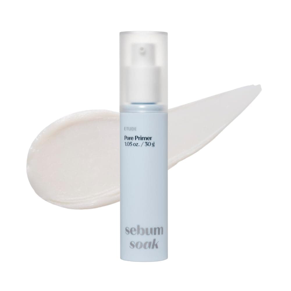 Sebum Soak Pore Primer 30ml (23AD) | Long-Lasting Makeup Base with Sebum Control Effect and Matte Finish | Great Pore Coverage | Kbeauty, Korean Makeup
