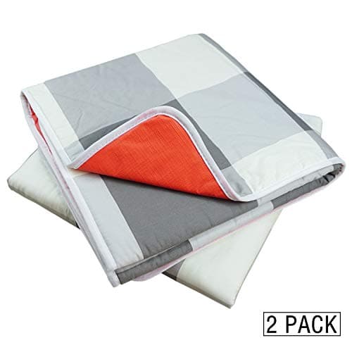 NOBER Washable Pee Pads for Dogs 2 Pack 47” X 31.5"