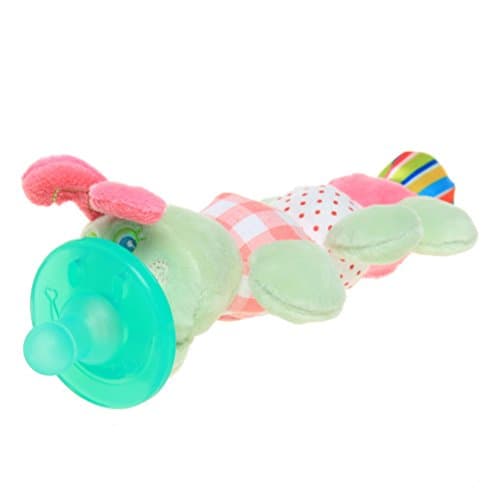 Robot Bee Infant Clip Holder Plush Animal Pacifier