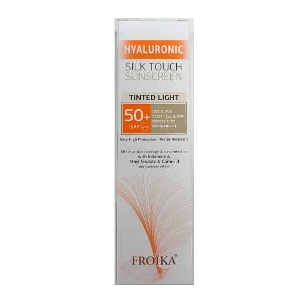 Froika Hyaluronic Silk Touch Sunscreen SPF50+ Tinted Light 40ml