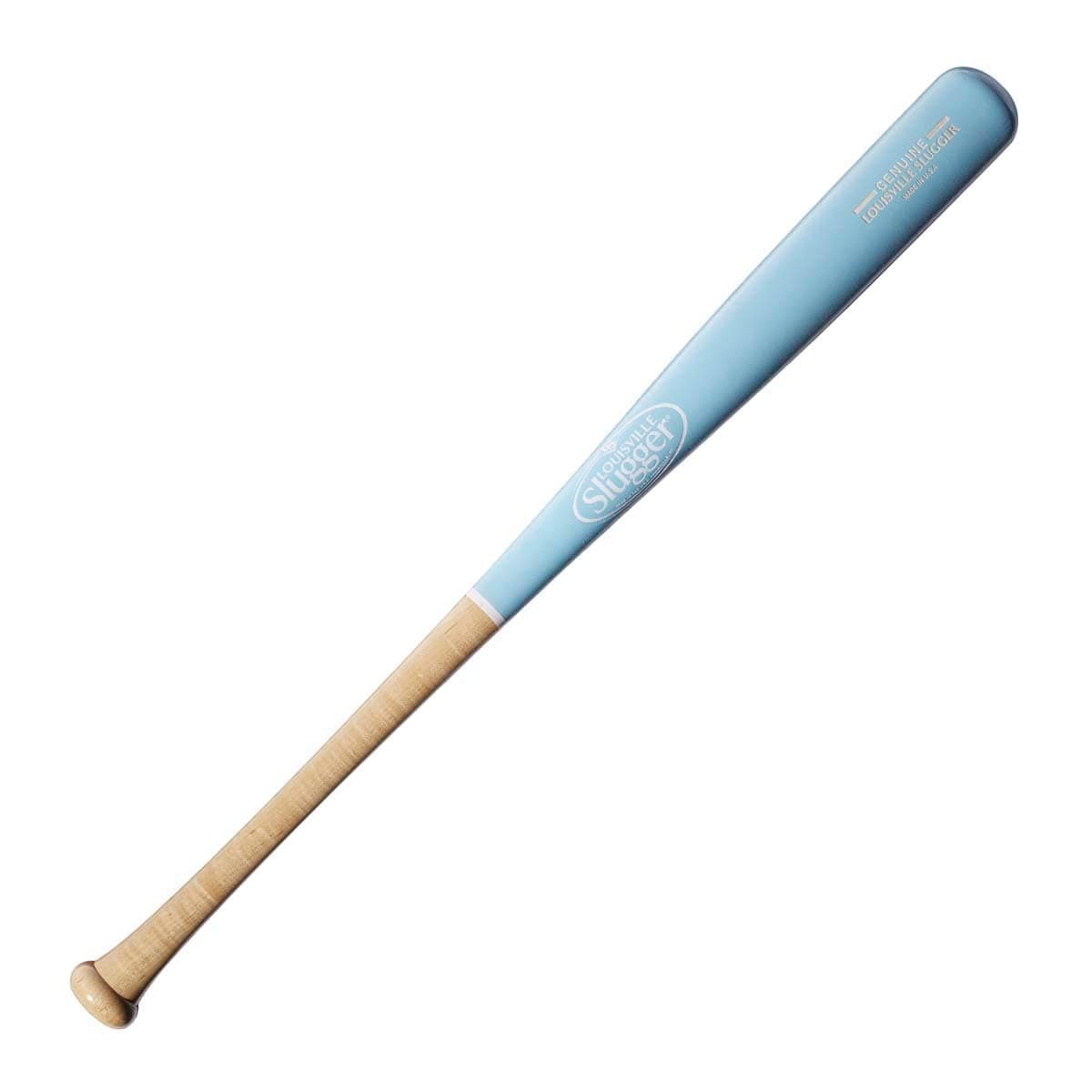 Louisville Slugger Genuine Mix Unfinished Light Blue Baseball Bat