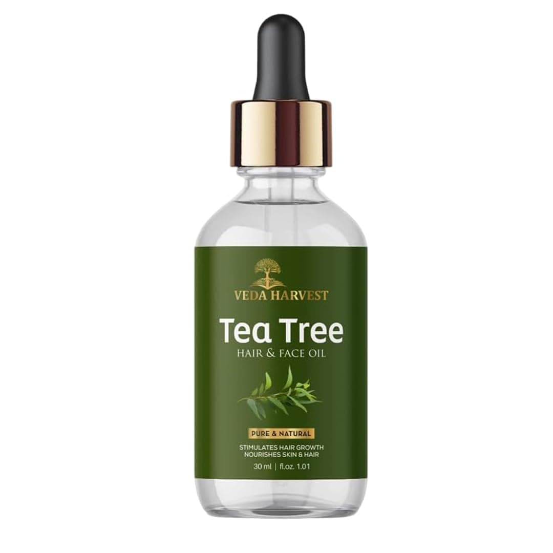 Tea Tree Essential Oil 30ml for Acne, Skin & Hair Care | Anti-Dandruff, Pimpl...
