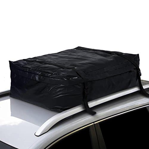 Evokem Universal 19 Cubic Cargo Roof Carrier Bag Waterproof with Straps Bands for SUV