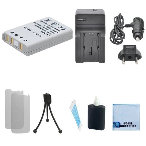 EN-EL5 High-Capacity Battery + Car/Home Charger for Coolpix P5000, P5100, P6000, P80, P90, P100, P500, P510, P520, S10 & More… Camera + Complete Starter Kit