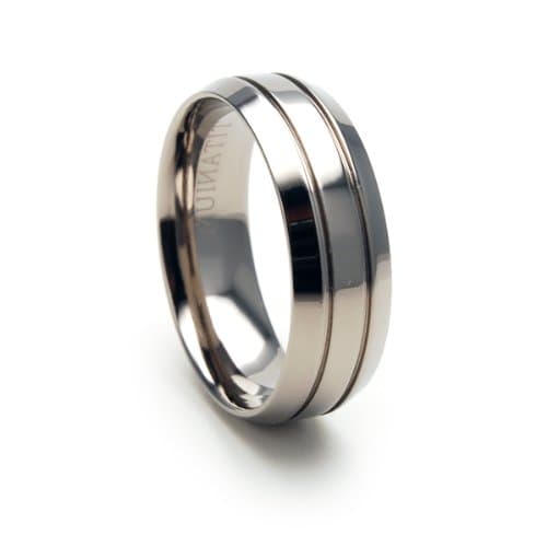 Men's Rings, Titanium Wedding Bands, Titanium Rings, Wedding Rings