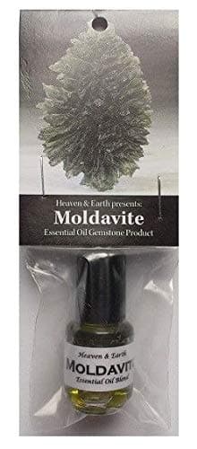 Mineral Oil With Real Moldavite Essence 1/4 Ounce Bottle