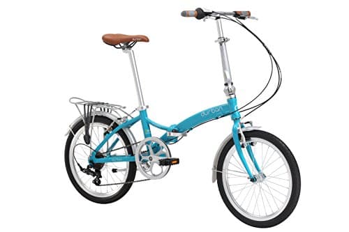 Durban Bike 20-Inch Wheel Metro Special Edition Folding Bike, Turquoise