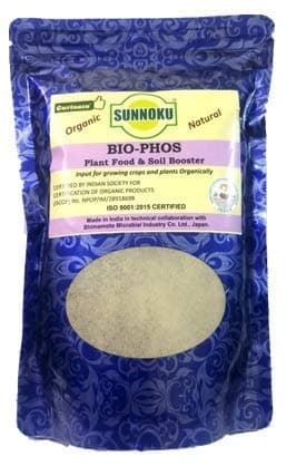 BIO-PHOS - Plant Food and Soil Booster, Organic Bio-Fertilizer for Vegetables, Flowers and Fruit Trees
