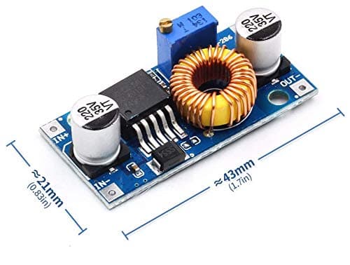 Sparkel LM2596 DC-DC adjustable step-down 5A power Supply module 75W