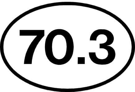 70.3 Half Ironman Distance Magnet