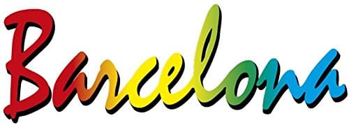 Sticker Text Barcelona