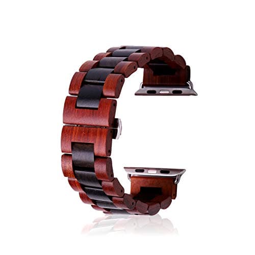 Watch Bands Compatible with Apple Watch Series 5, 4, 3, 2 and 1 + Free Clear Protection Cover