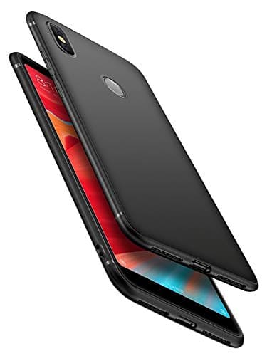 Edge3 Mi Redmi Y2 Slim Stealth [TPU] Case with Camera Protection(Black Matte)