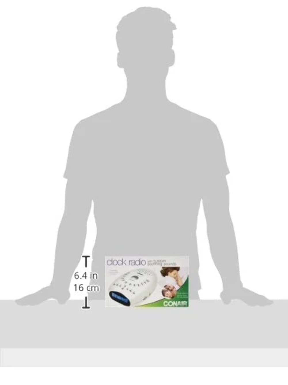 Conair SU7 Soothing Sounds and Relaxation Clock Radio