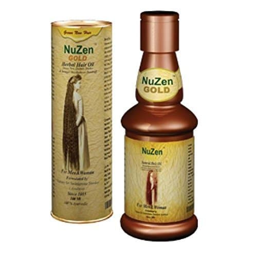 Gold Herbal Hair Oil - 100ml by Nuzen