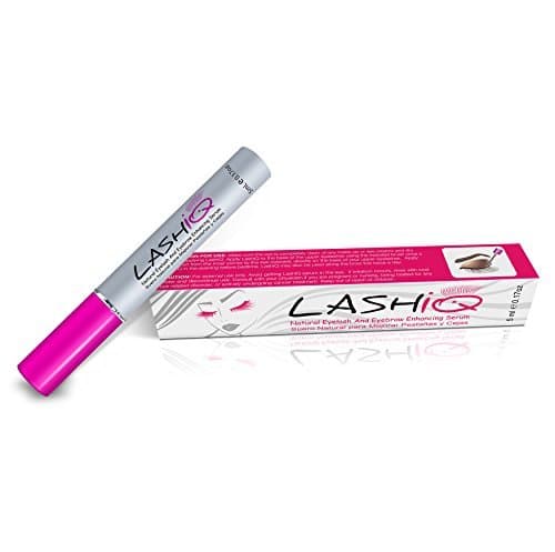 LashIQ Natural Eyelash Eyebrow Enhancing Serum, 5 ml