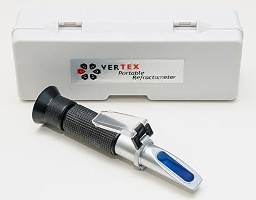 Vertex Salinity Refractometer with Auto Temp. Calibration