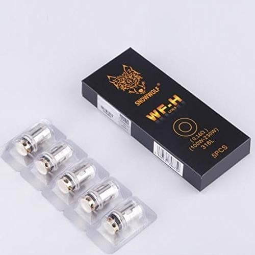 SNOWWOLF MFENG KIT COILS for Wolf Tank (0.16-316L 100w-230) No Nicotine - No Tar - No Tobacco