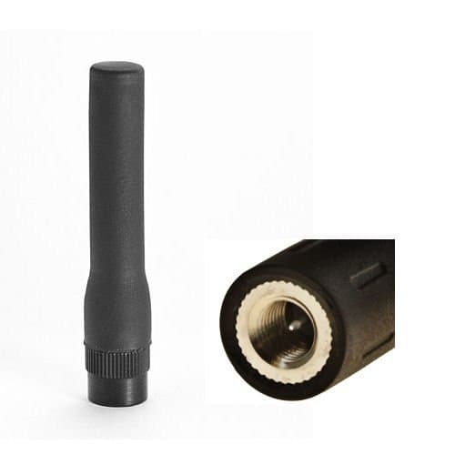 Stubby "Soft" 3" Dual Band Amateur Radio Transceiver & HandHeld Scanner 'SMA' Antenna