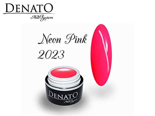 Neon Pink 5ml UV LED Gel Nails File Off Colour Gel Perfect Pigmentation Denato