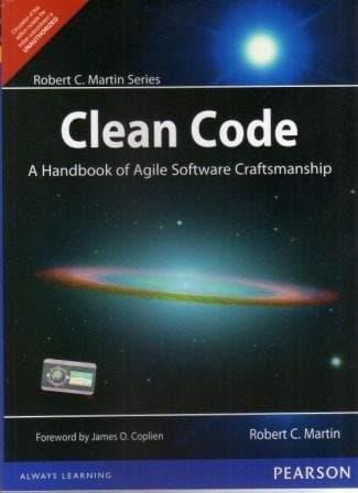 Clean Code: A Handbook of Agile Software Craftsmanship (Robert C. Martin Series)