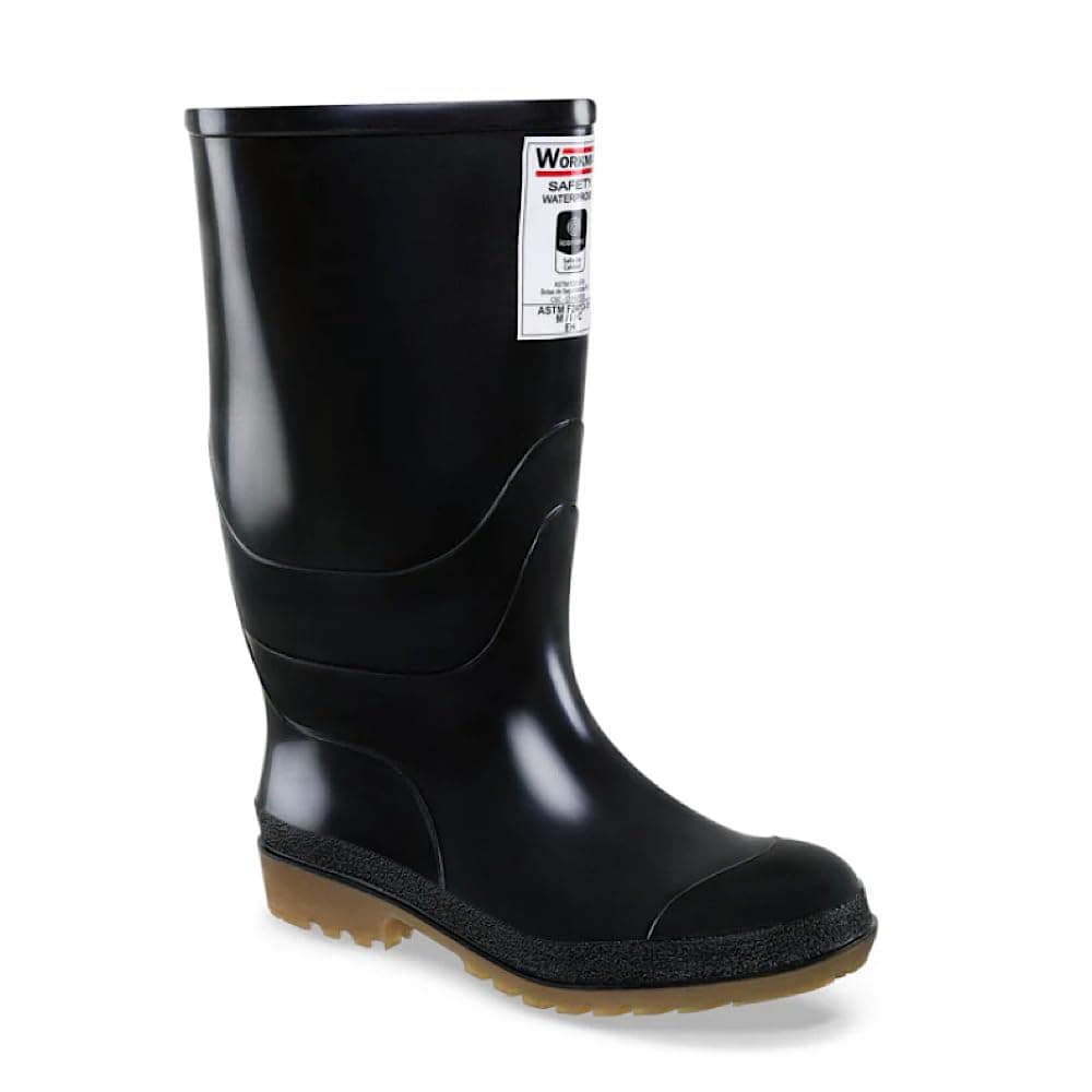 CROYDON Workman Safety Steel Toe Boots Waterproof for Gardering | Fishing | Farming | Agriculture | Multi-Season |Rubber| Durable Slip Resistant Knee Boots | Lightweight