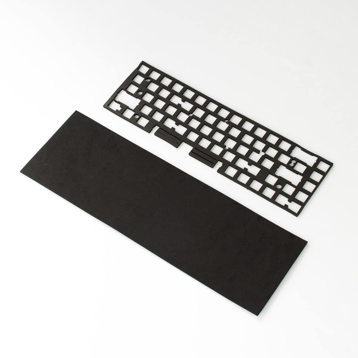 Mintcaps 2-Piece Set Keyboard Sound Dampening Foam - 68 Layout Silencer Pad Gasket EVA Switches Dampener for Mechanical Keyboard