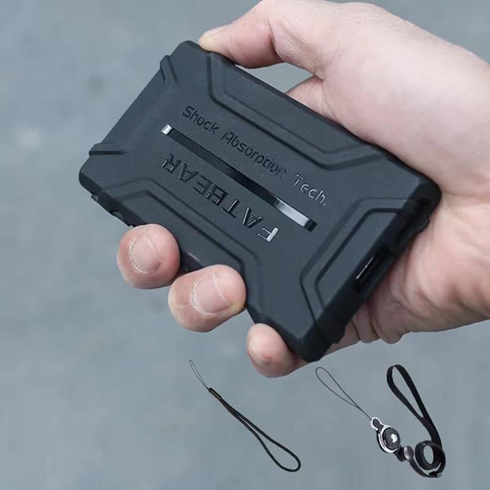 for Sony Walkman NW-A100 A105 A106 Case, Rugged Shockproof Armor Full Protective Skin Case Cover for Sony Walkman NW-A100 A105 A105HN A106 A106HN A100TPS (Black)