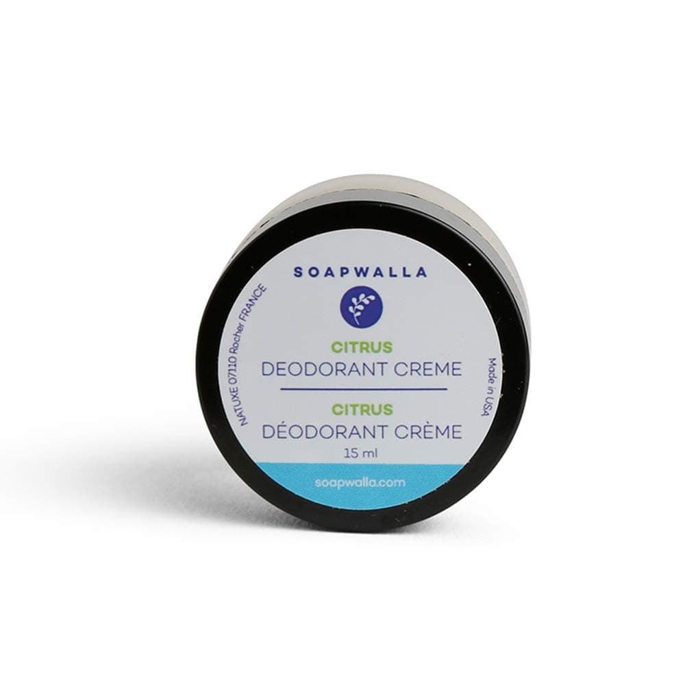 Organic/Vegan Travel-Size Deodorant Cream (Citrus Travel Size)