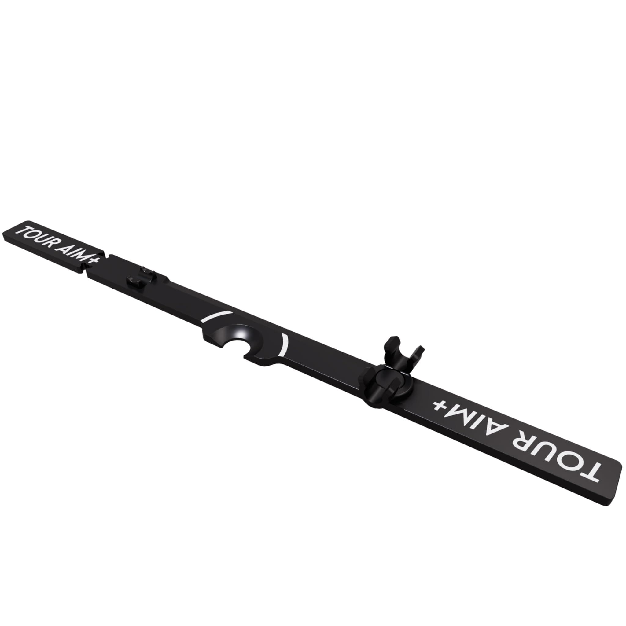 Tour Aim + Alignment Stick Adapter — Perfect Your Aim, Alignment, Face Angle, and Ball Position. Use Real Golf Tees of Mats.